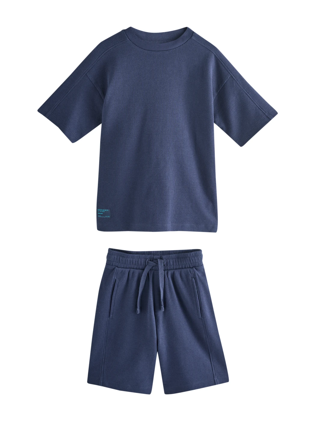 CONJUNTO POLO MANGA CORTA + SHORT ALGODÓN NIÑO NEXT - 5