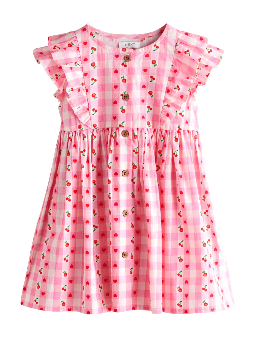 VESTIDO ALGODÓN BEBÉ NIÑA NEXT - 9