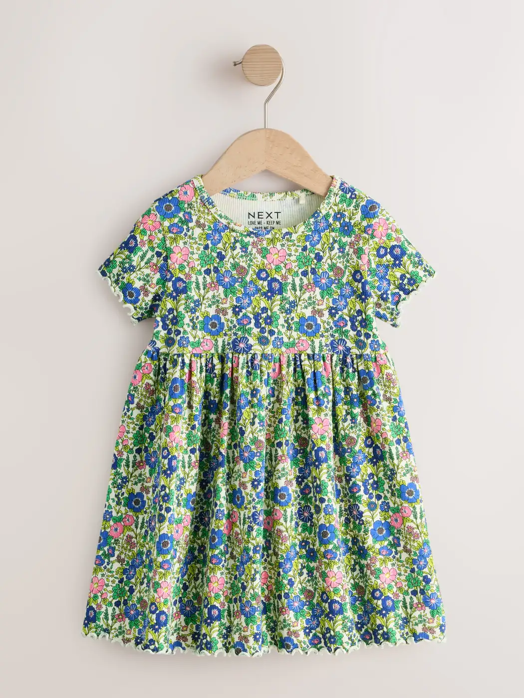 VESTIDO ALGODÓN NIÑA NEXT - 1