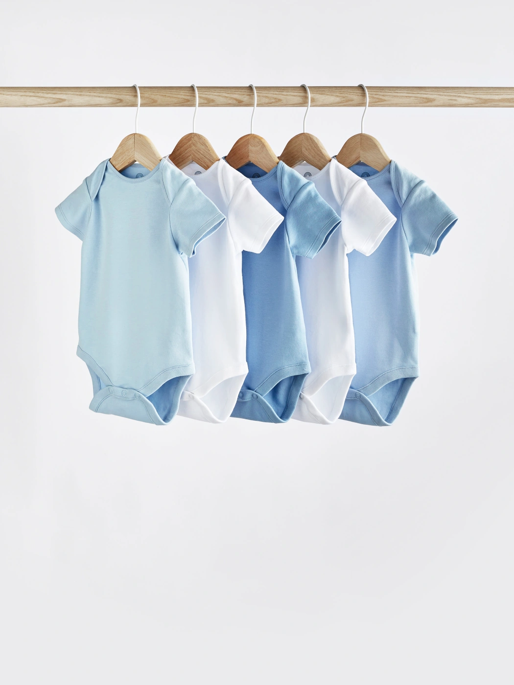 PACK X5 BODYS MANGA CORTA ALGODÓN NIÑO NEXT - 1