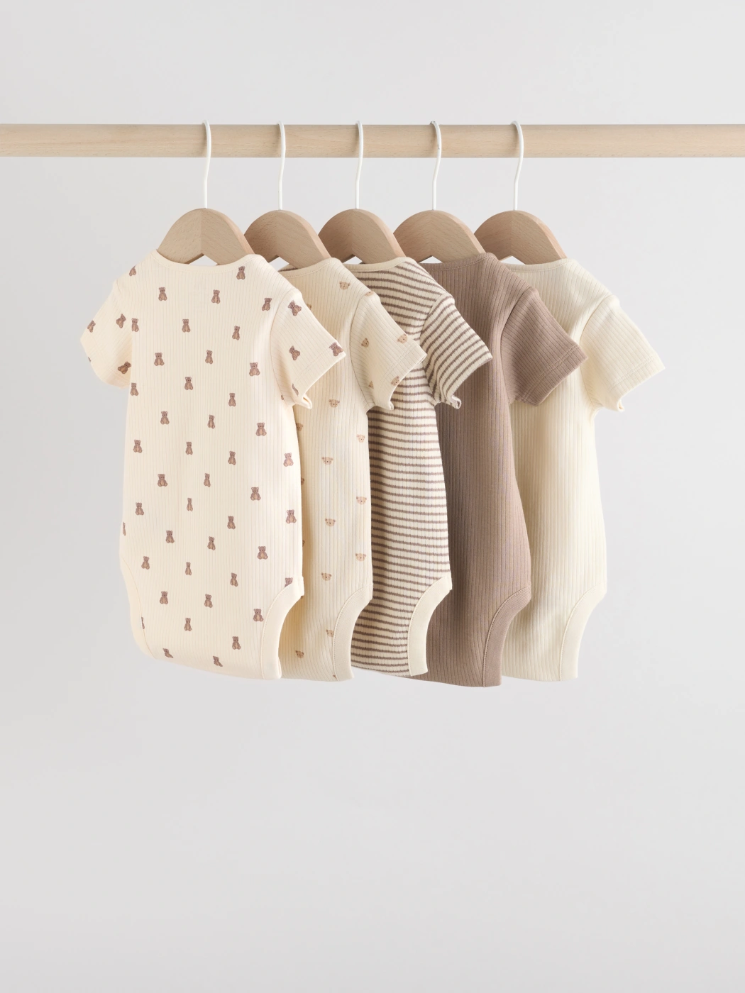 PACK X3 BODY MANGA CORTA ALGODÓN NIÑO NEXT - 2