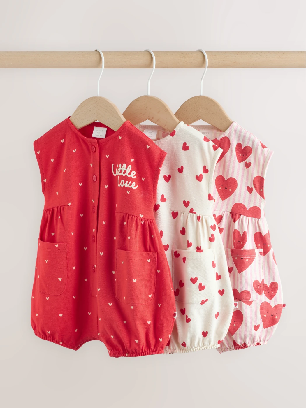 PACK X3 BODY MANGA CORTA NIÑA NEXT - 1