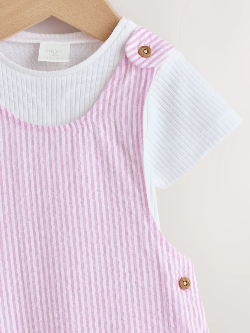 CONJUNTO JARDINERA + BODY NIÑA NEXT - 4
