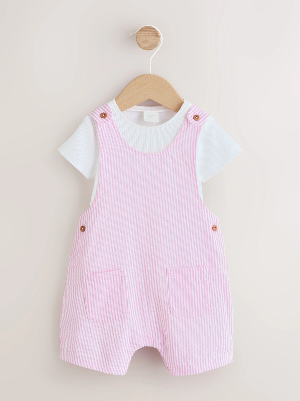 CONJUNTO JARDINERA + BODY NIÑA NEXT - 1
