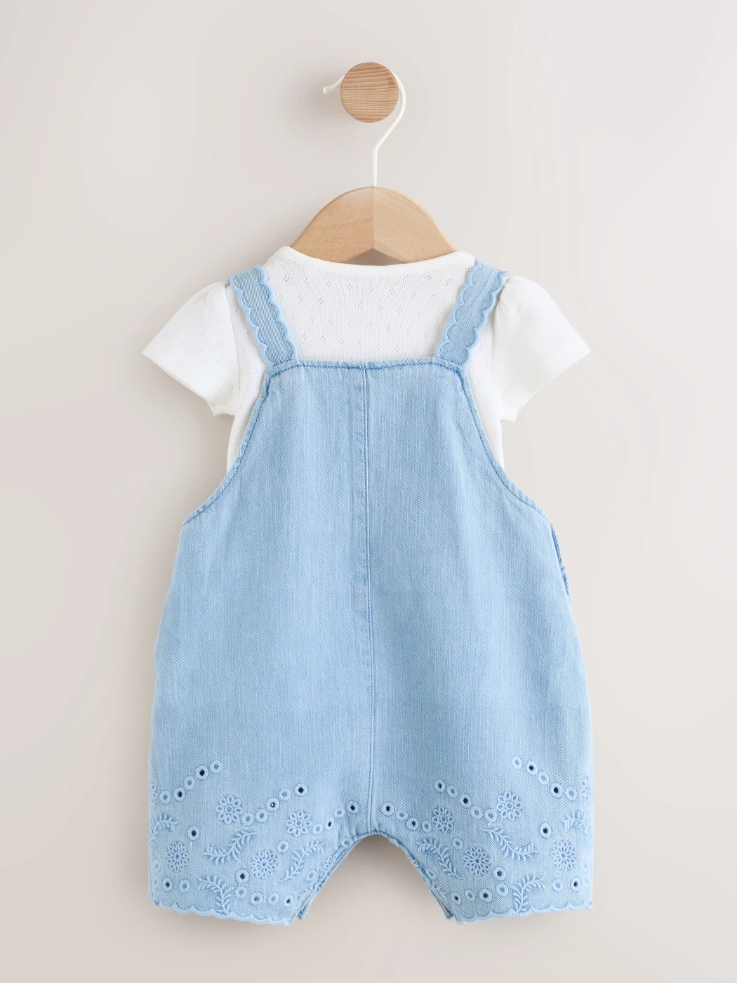 CONJUNTO JARDINERA + BODY NIÑA NEXT - 2