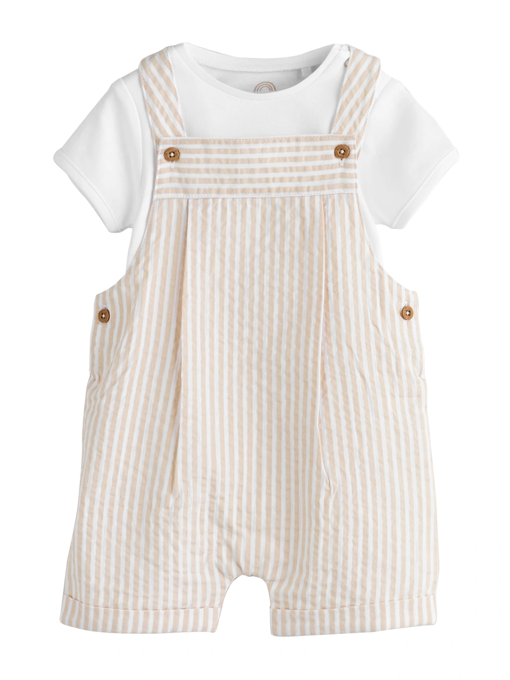 CONJUNTO JARDINERA + BODY ALGODÓN NIÑO NEXT - 7