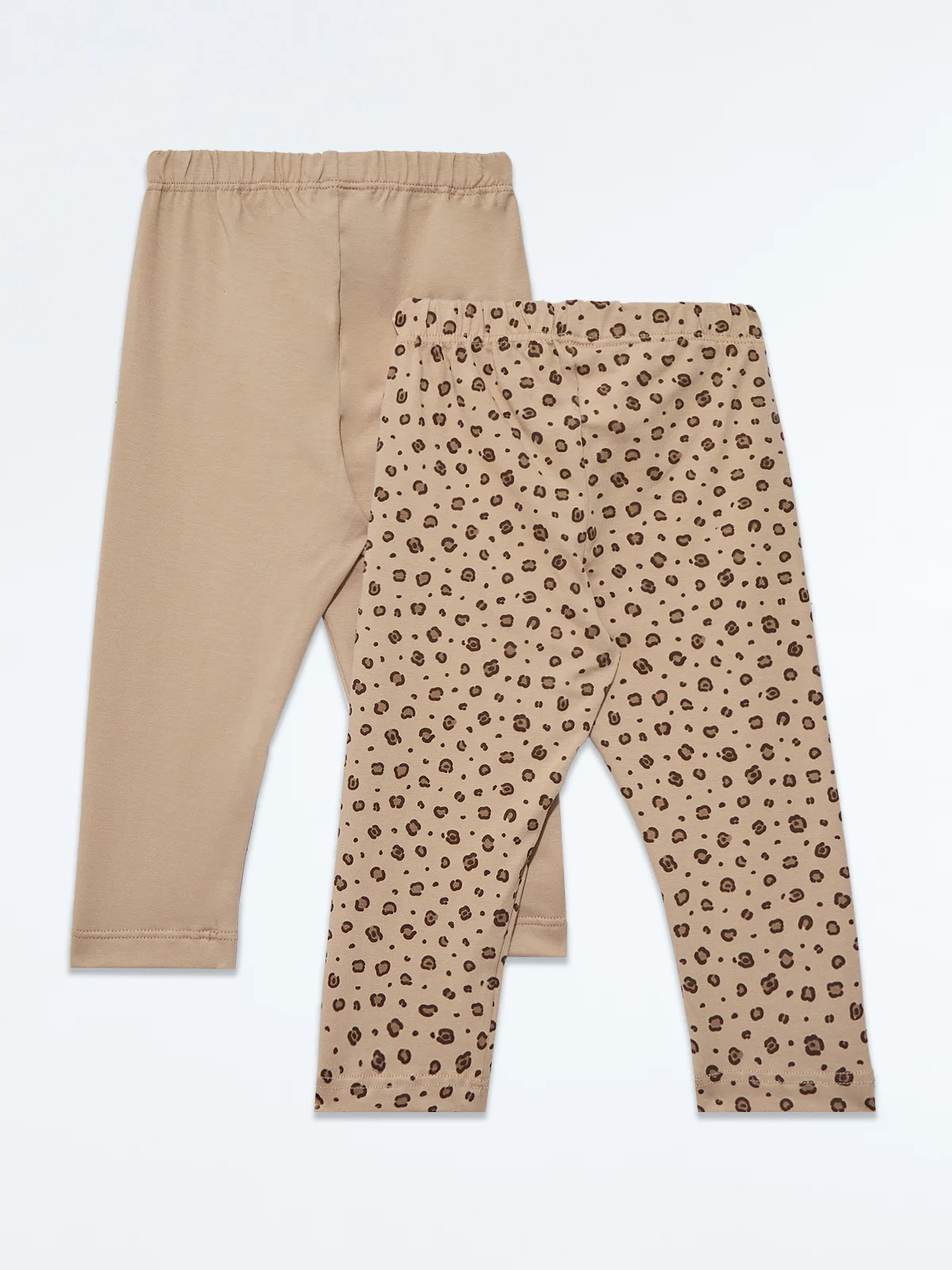 PACK X2 LEGGINGS ALGODÓN NIÑA BABY HARVEST - 2