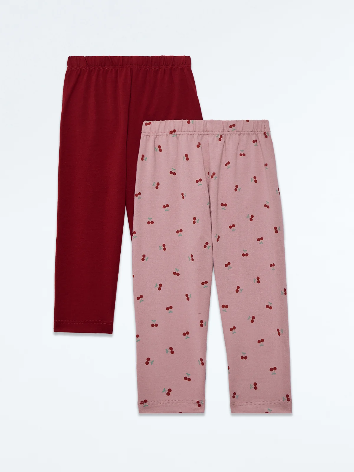 PACK X2 LEGGINGS ALGODÓN NIÑA BABY HARVEST - 1