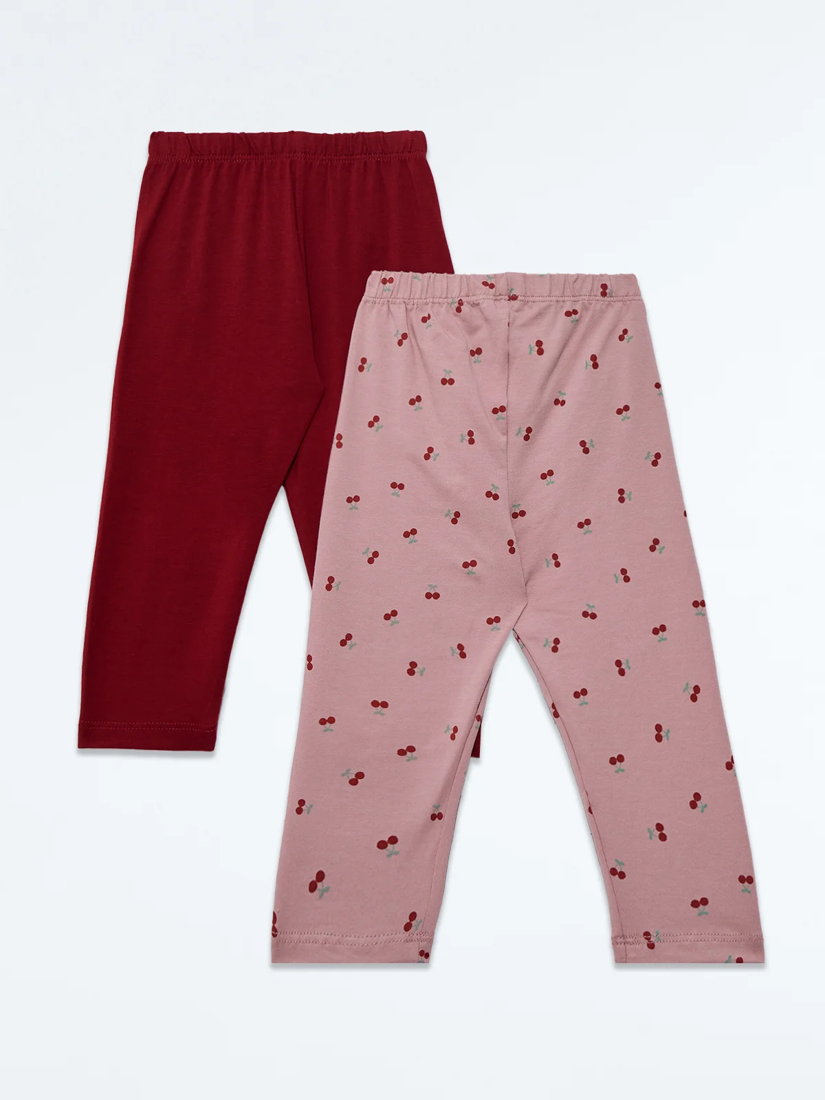 PACK X2 LEGGINGS ALGODÓN NIÑA BABY HARVEST - 2