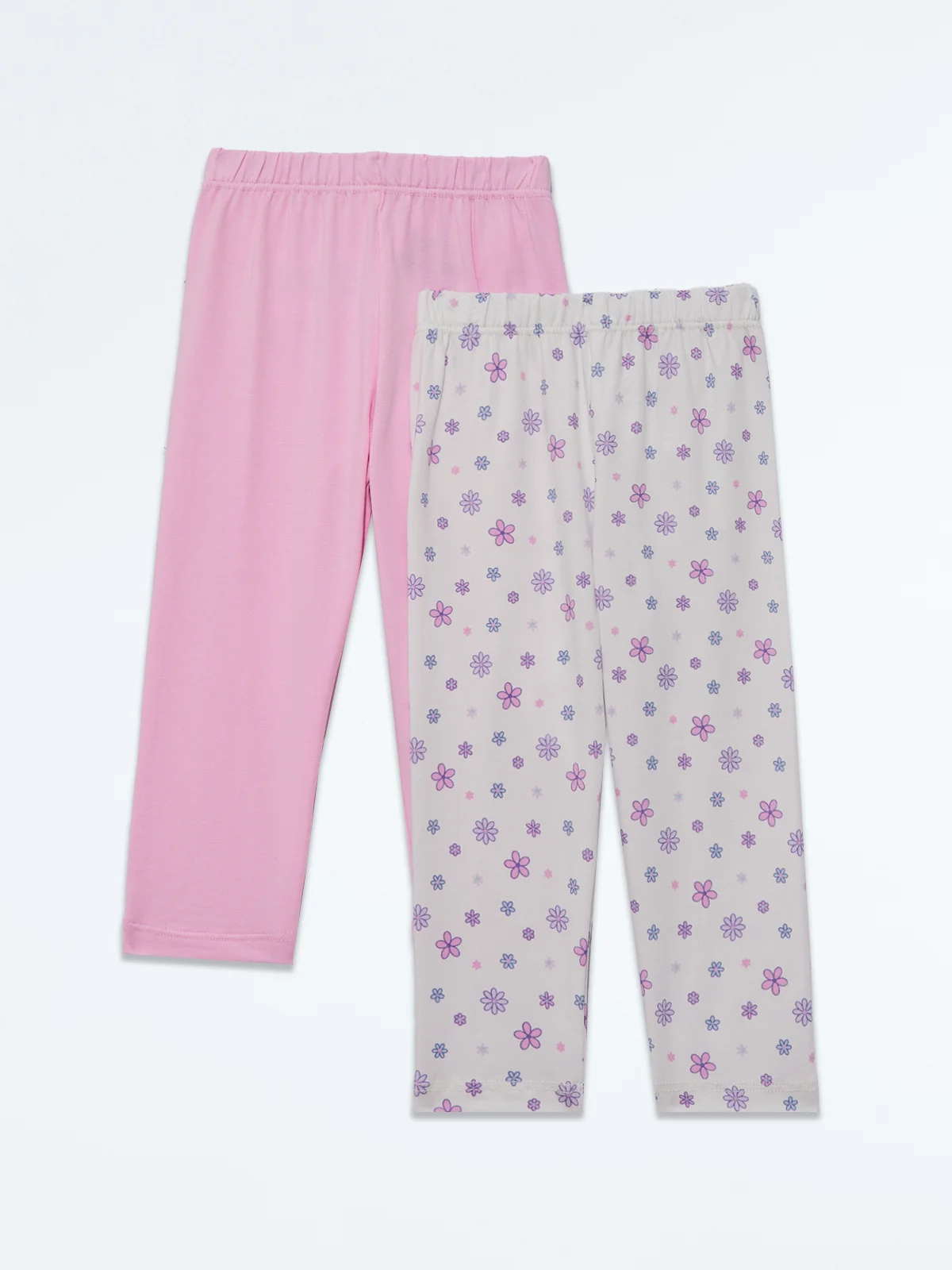 PACK X2 LEGGINGS ALGODÓN NIÑA BABY HARVEST - 1