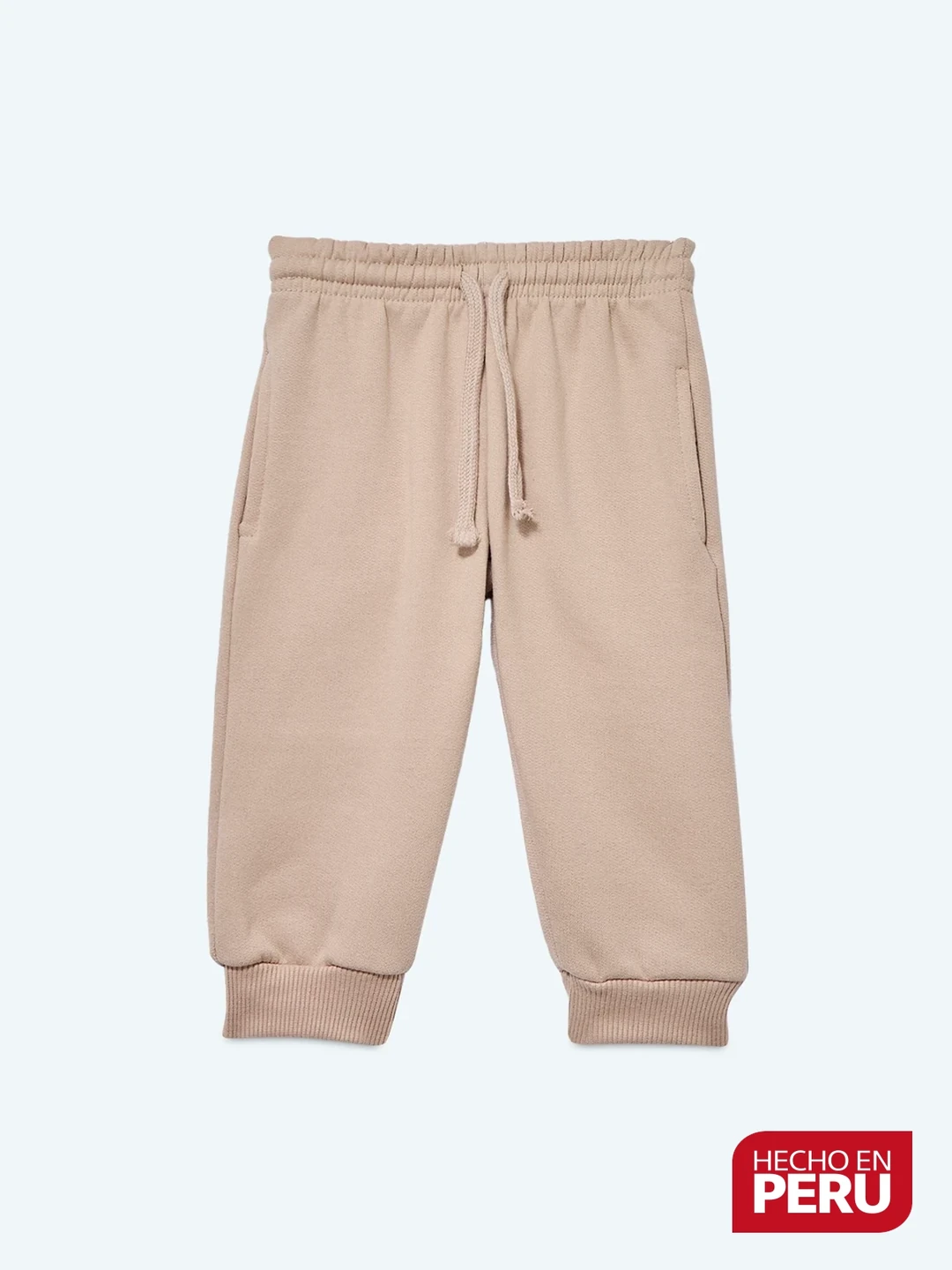 PANTALÓN DE BUZO BÁSICO BEBÉ NIÑO BABY HARVEST - 1