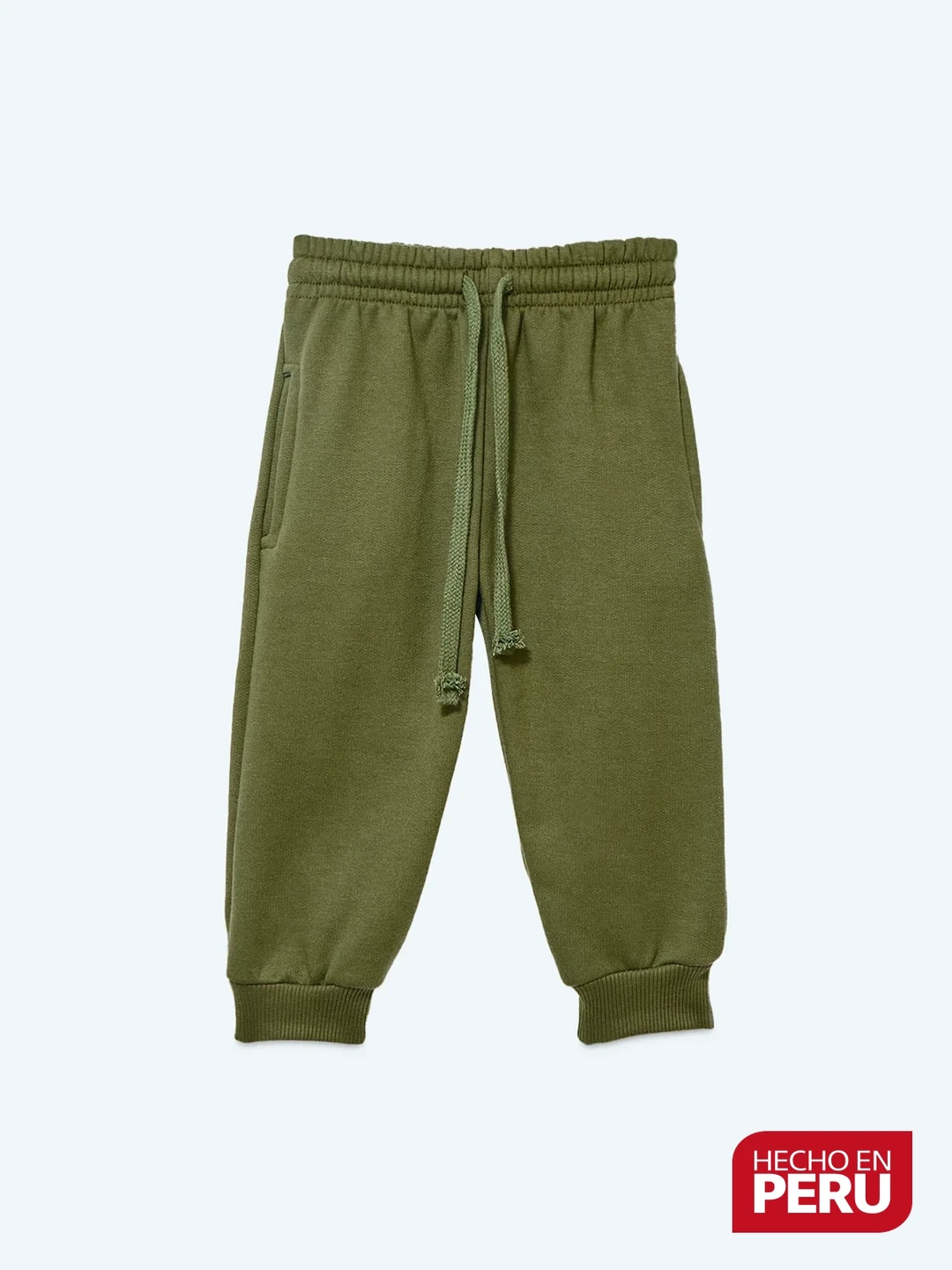 PANTALÓN DE BUZO BÁSICO BEBÉ NIÑO BABY HARVEST - 1