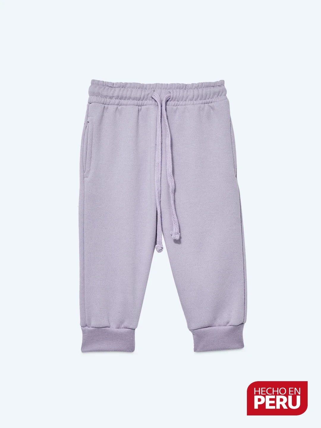 PANTALÓN DE BUZO BÁSICO BEBÉ NIÑA BABY HARVEST - 1
