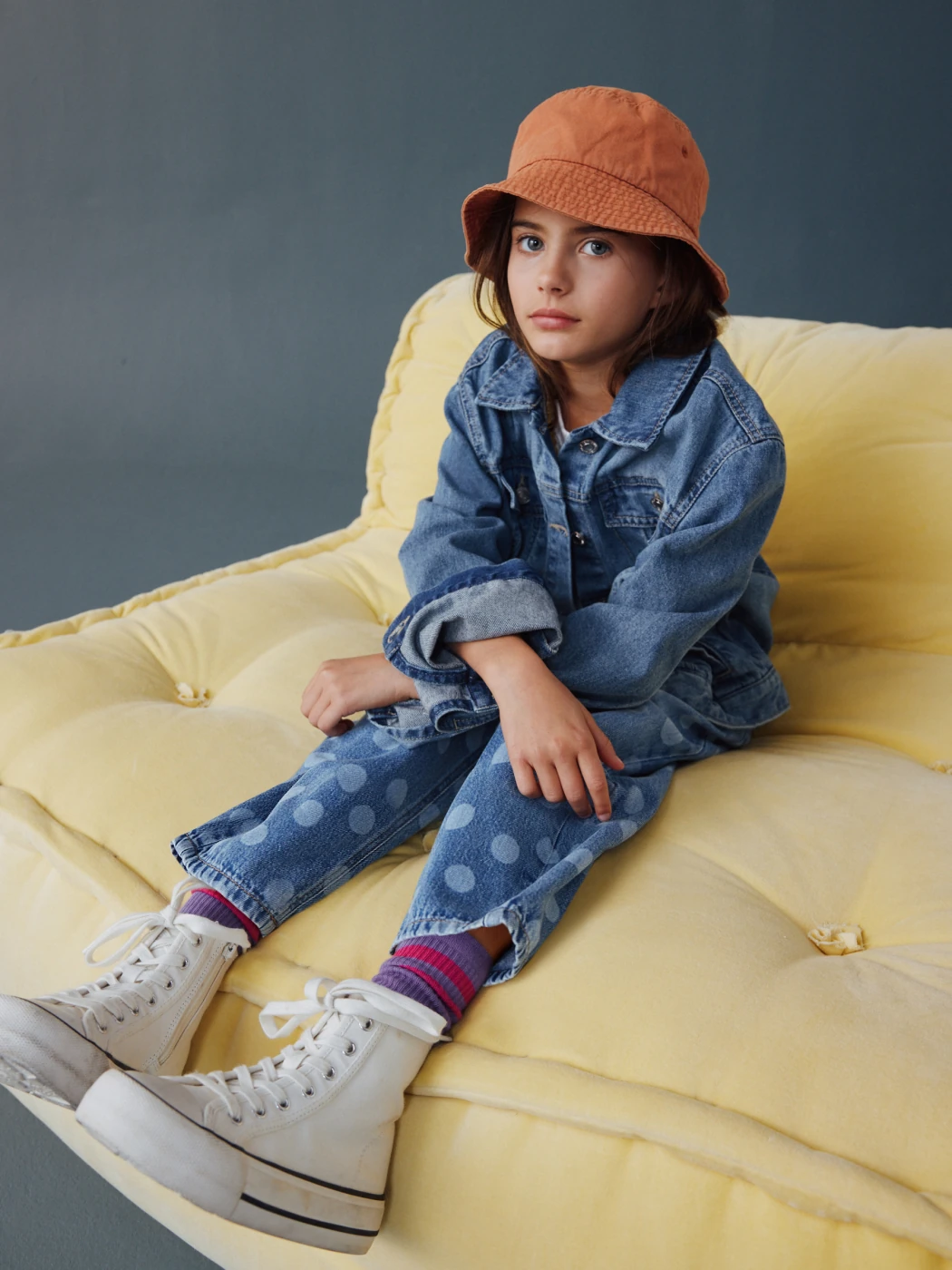 JEANS ALGODÓN NIÑA NEXT - 1