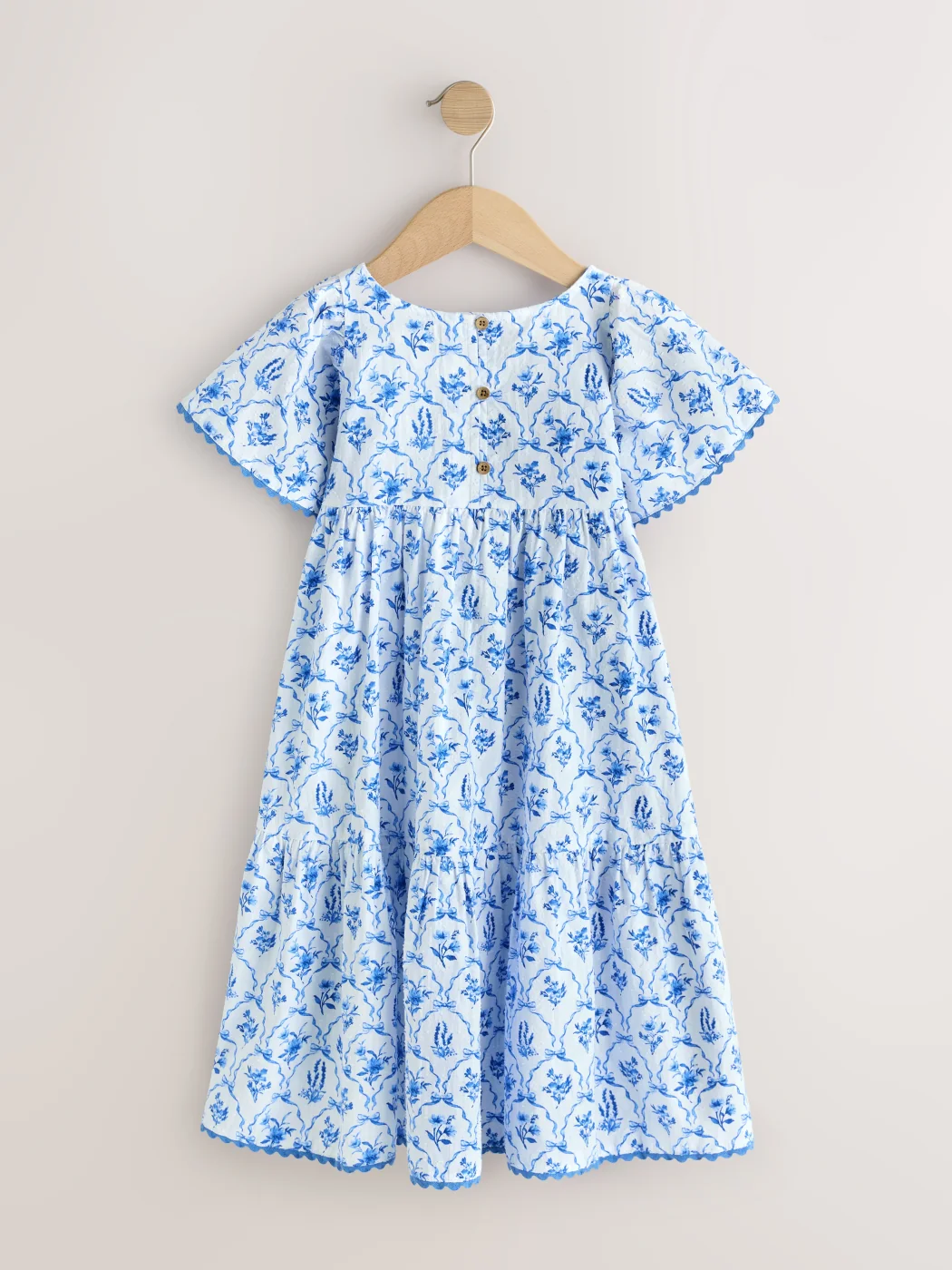 VESTIDO ALGODÓN NIÑA NEXT - 2