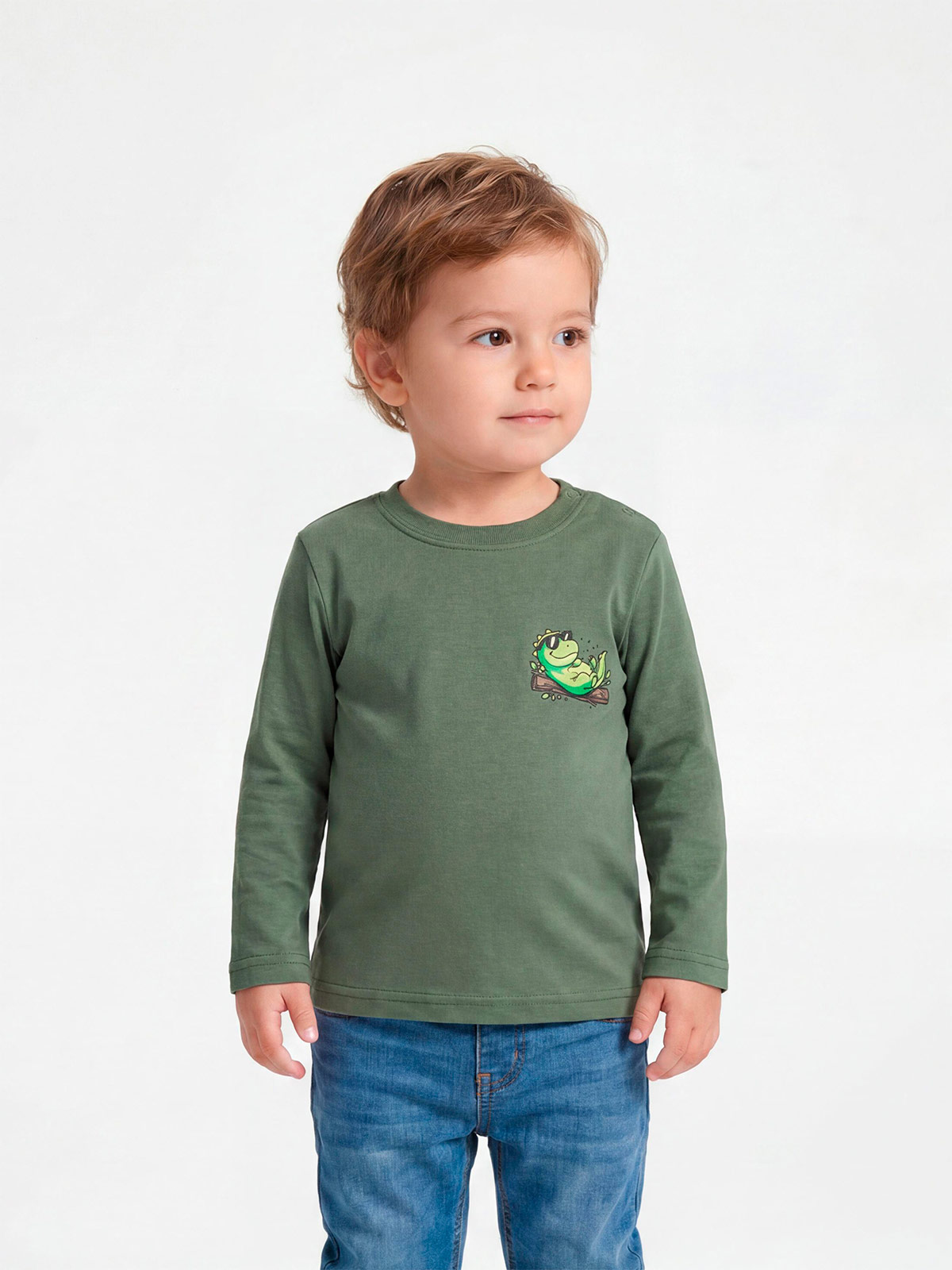 POLO MANGA LARGA ALGODÓN NIÑO BABY HARVEST - 1