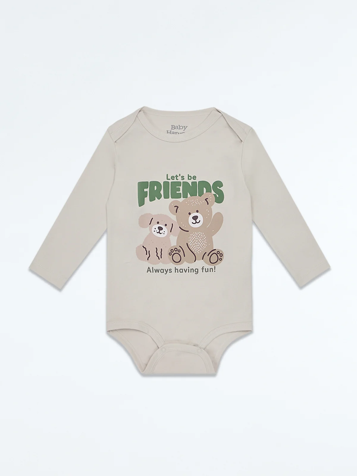 PACK X3 BODY ALGODÓN PERUANO NIÑO BABY HARVEST - 3