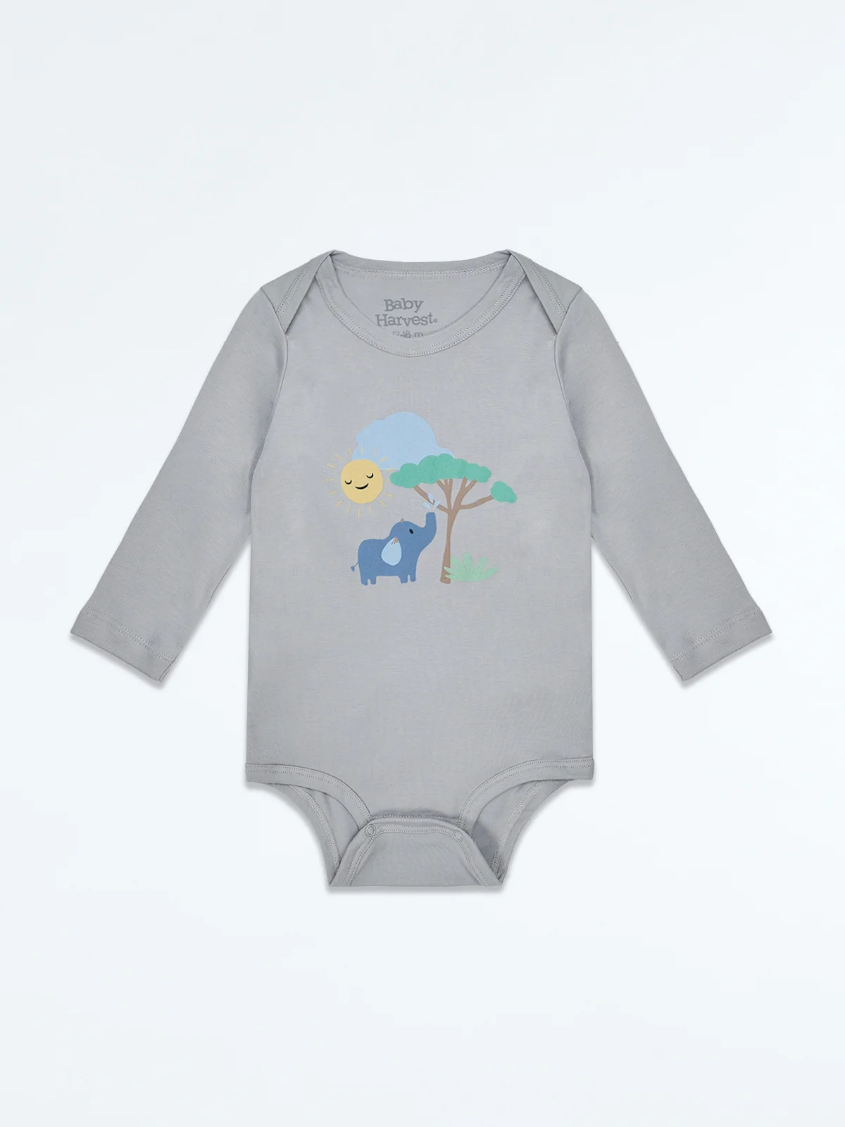 PACK X3 BODY ALGODÓN PERUANO NIÑO BABY HARVEST - 3