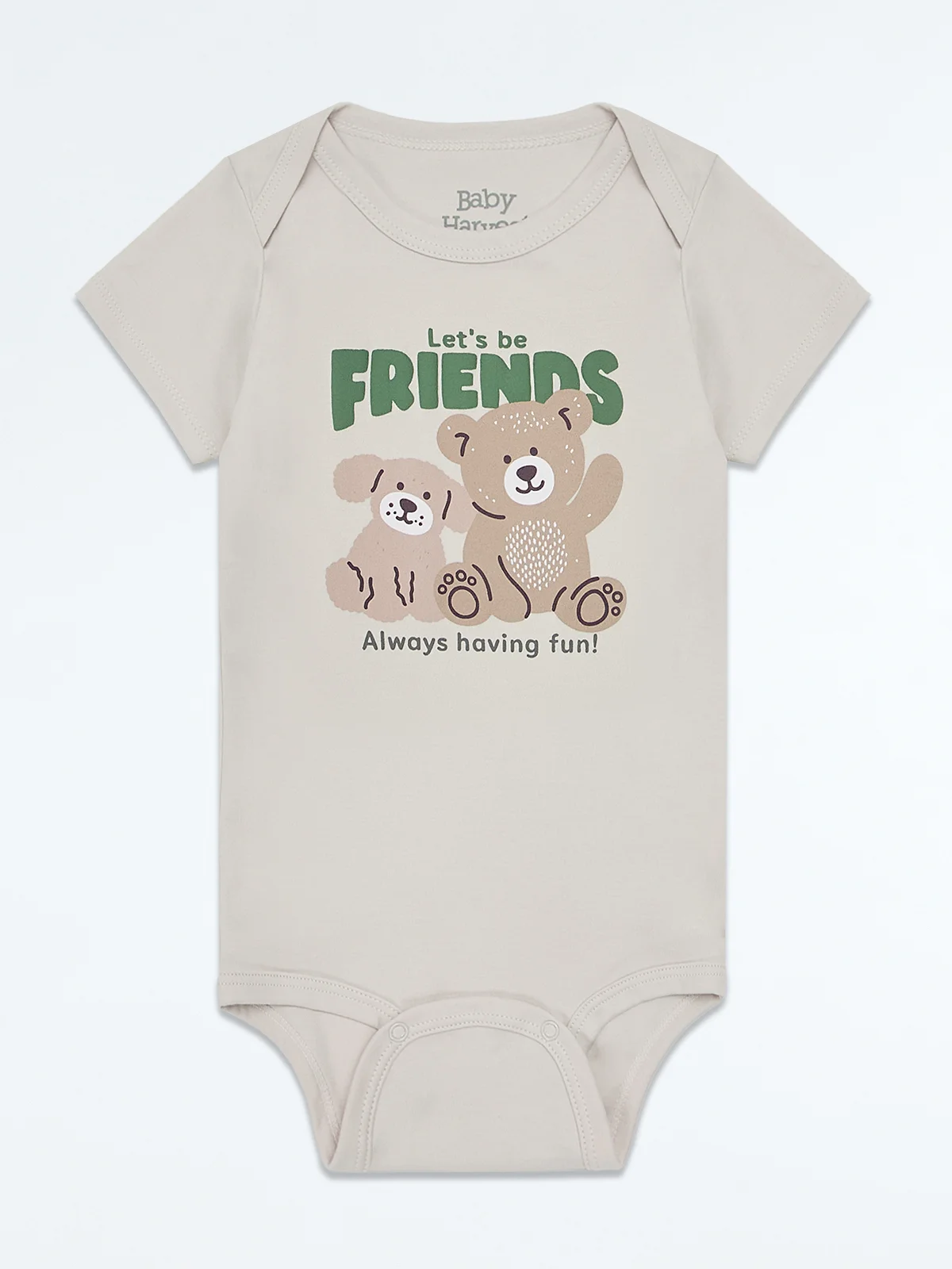 PACK X3 BODY ALGODÓN PERUANO NIÑO BABY HARVEST - 3
