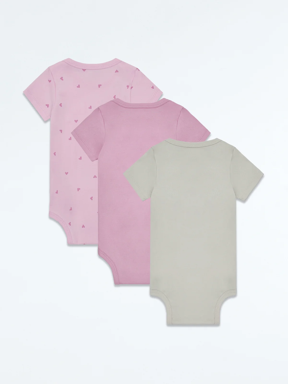 PACK X3 BODY ALGODÓN PERUANO NIÑA BABY HARVEST - 2