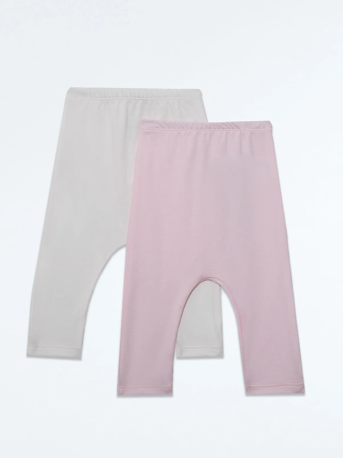 PACK X2 PANTALONES ALGODÓN NIÑA BABY HARVEST - 1