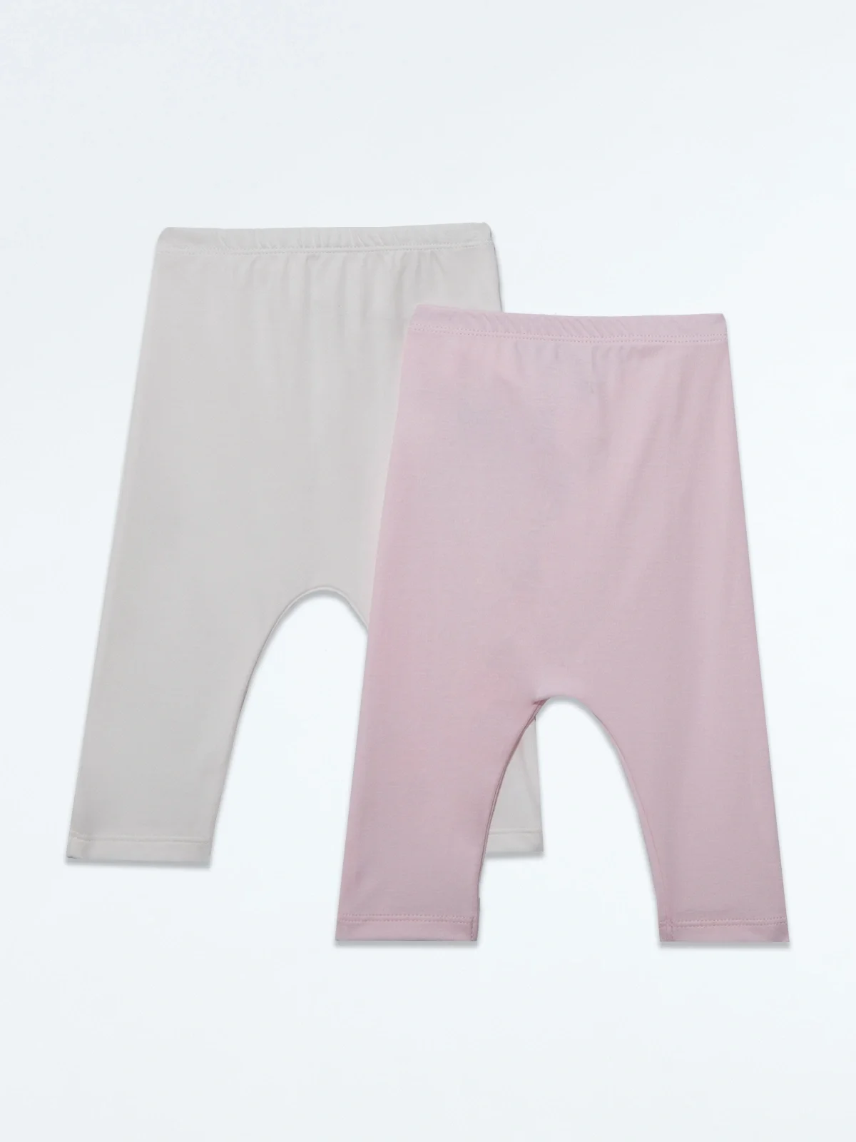 PACK X2 PANTALONES ALGODÓN NIÑA BABY HARVEST - 2