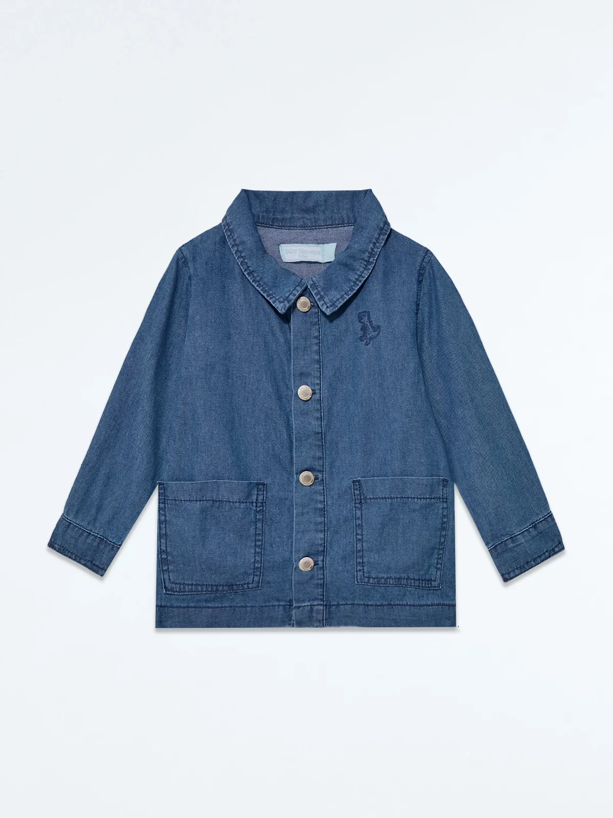 SOBRECAMISA ALGODÓN NIÑO BABY HARVEST DENIM - 3