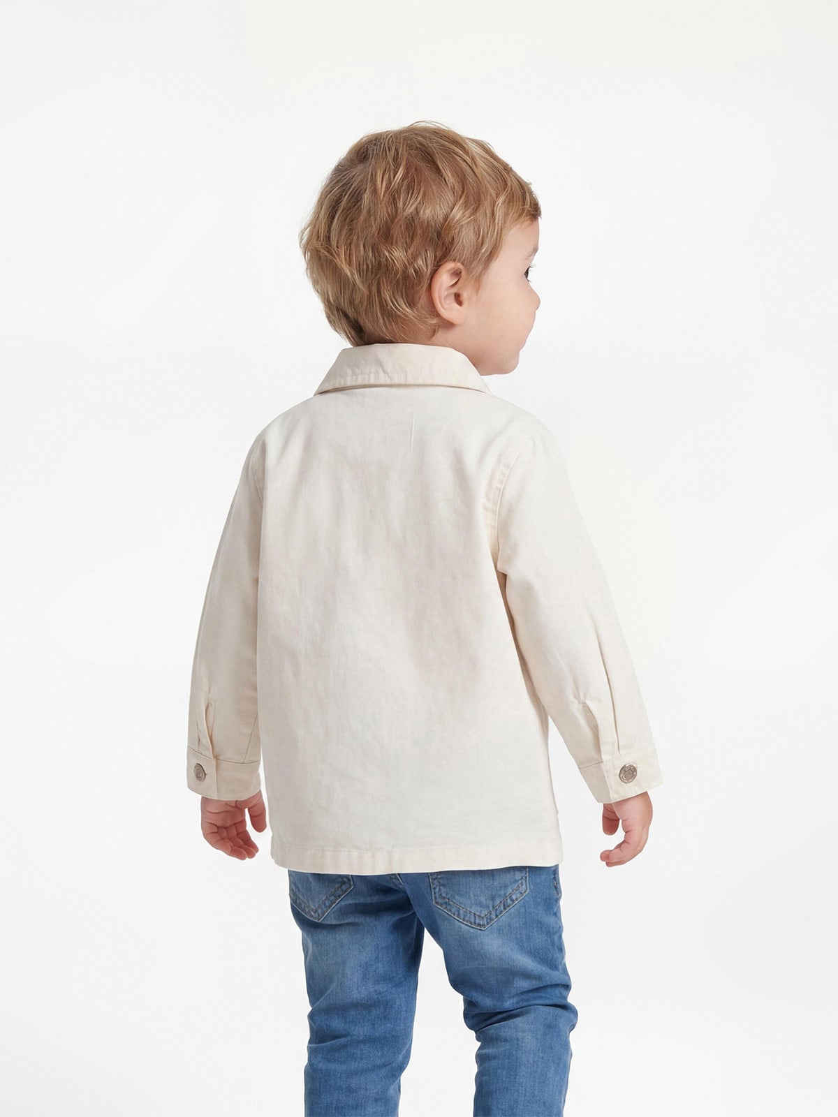 SOBRECAMISA ALGODÓN NIÑO BABY HARVEST DENIM - 2