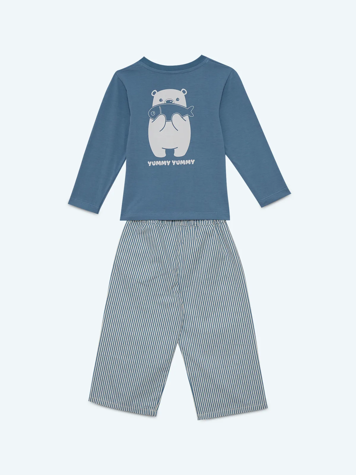 CONJUNTO POLO + BUZO BEBÉ NIÑO BABY HARVEST PRINT - 3
