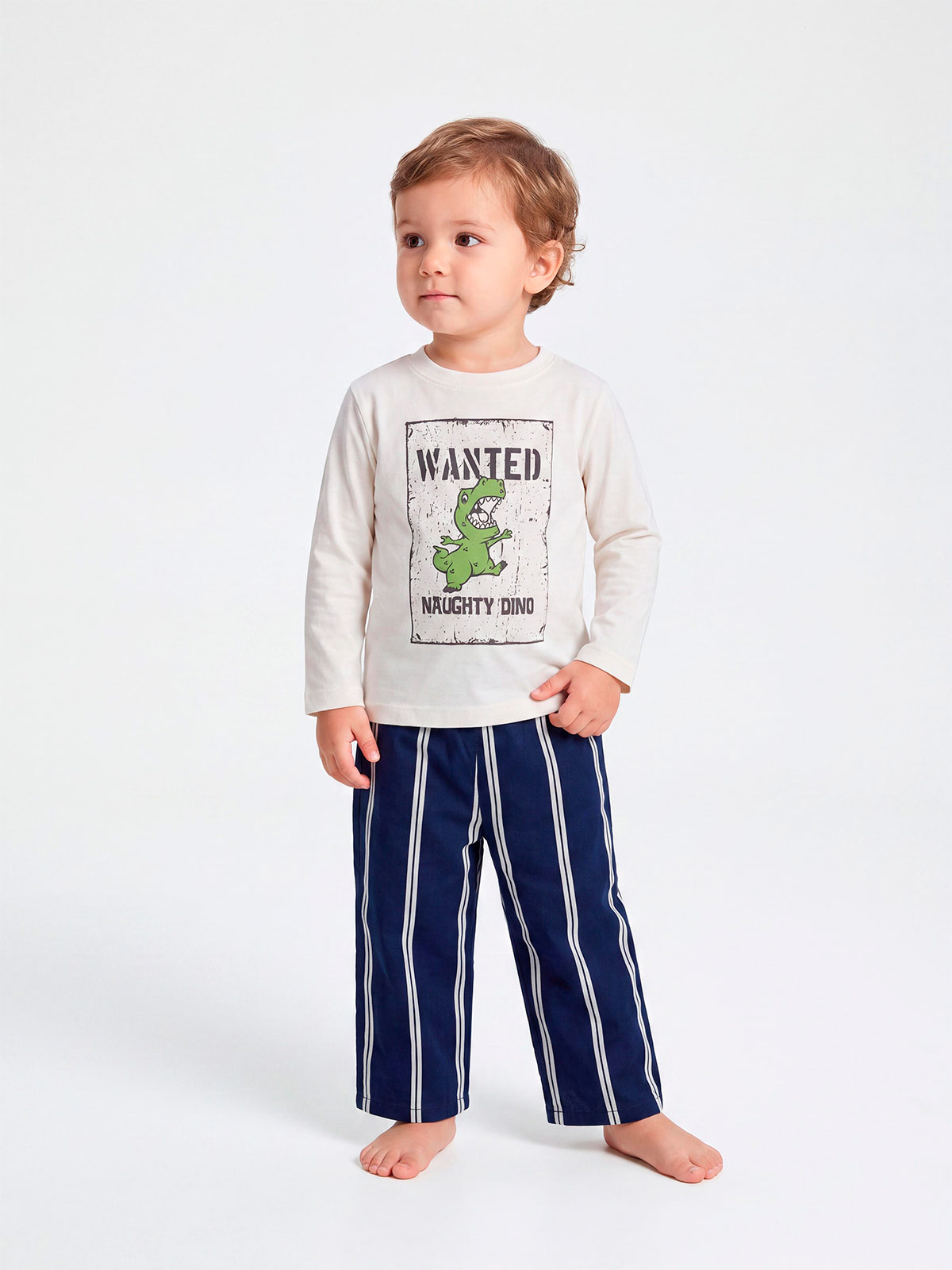 CONJUNTO POLO + BUZO BEBÉ NIÑO BABY HARVEST PRINT - 1