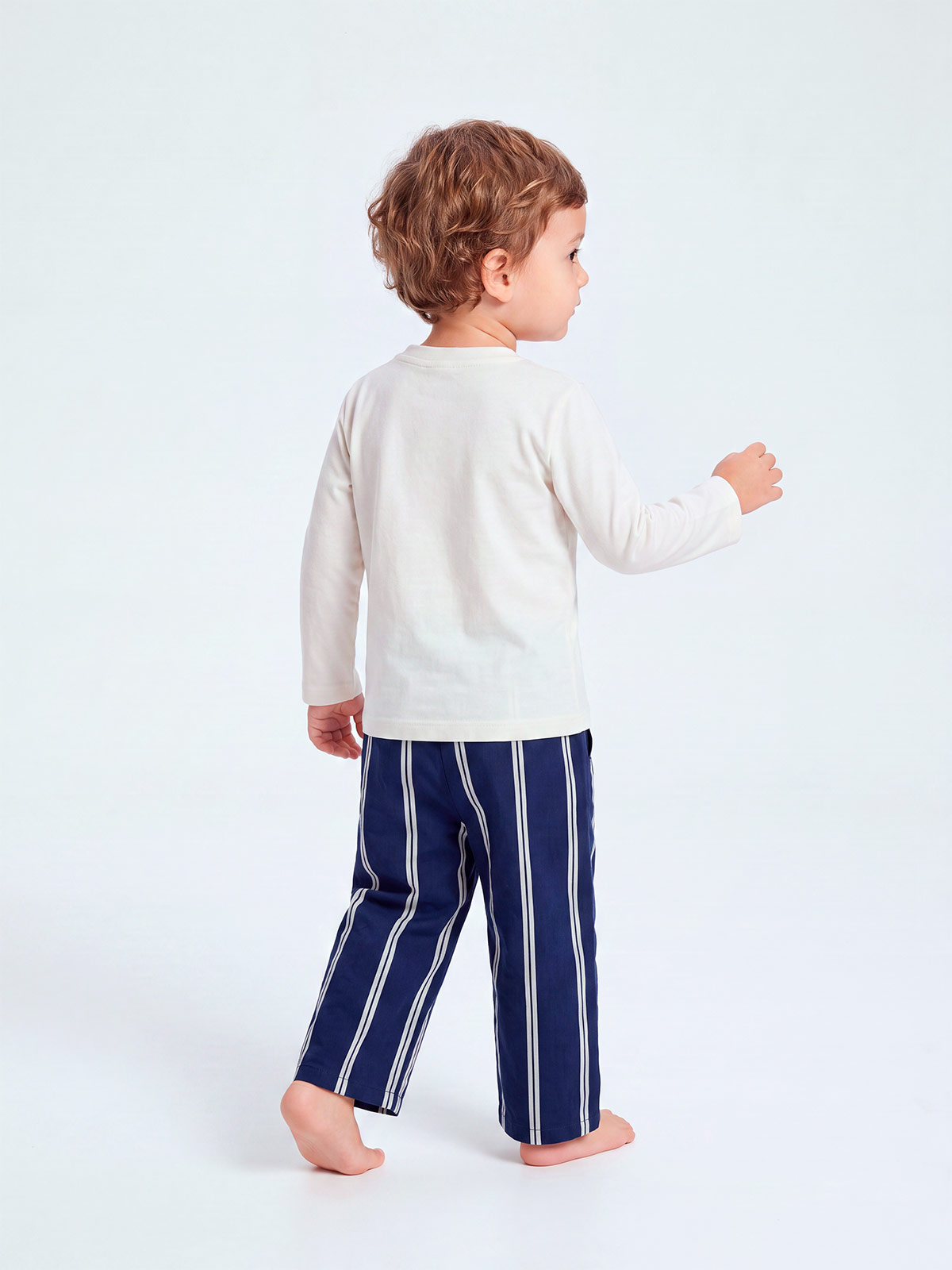 CONJUNTO POLO + BUZO BEBÉ NIÑO BABY HARVEST PRINT - 2
