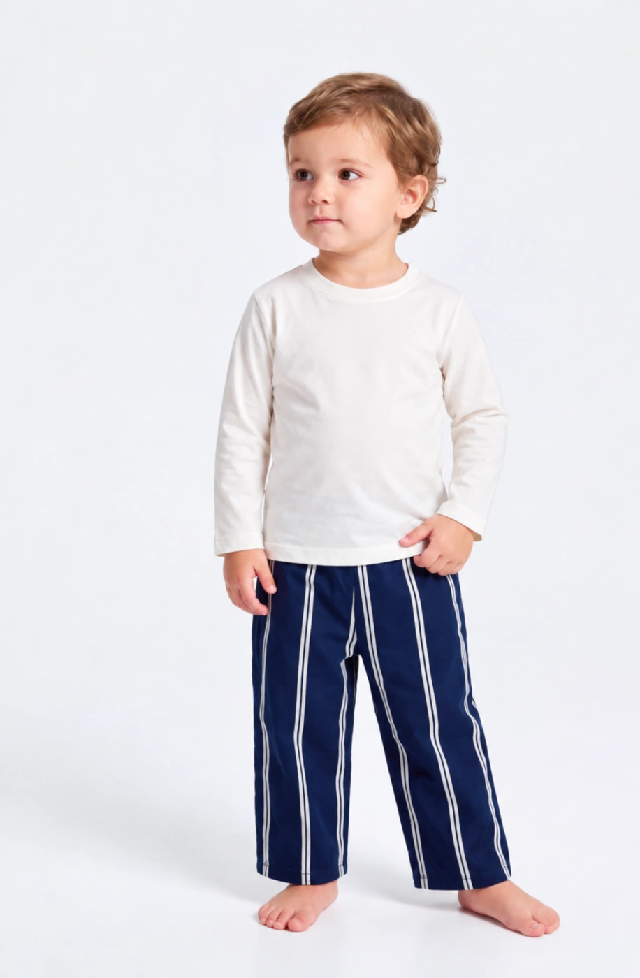 CONJUNTO POLO + BUZO BEBÉ NIÑO BABY HARVEST PRINT - 1