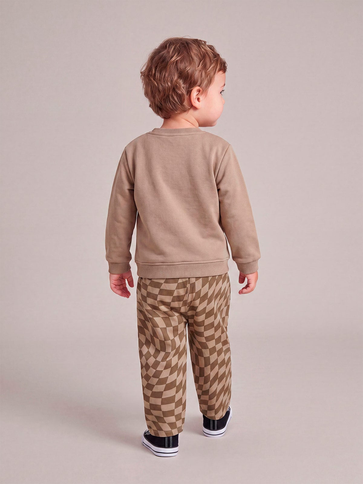 CONJUNTO POLO + PANTALÓN DE BUZO NIÑO BABY HARVEST PRINT - 2