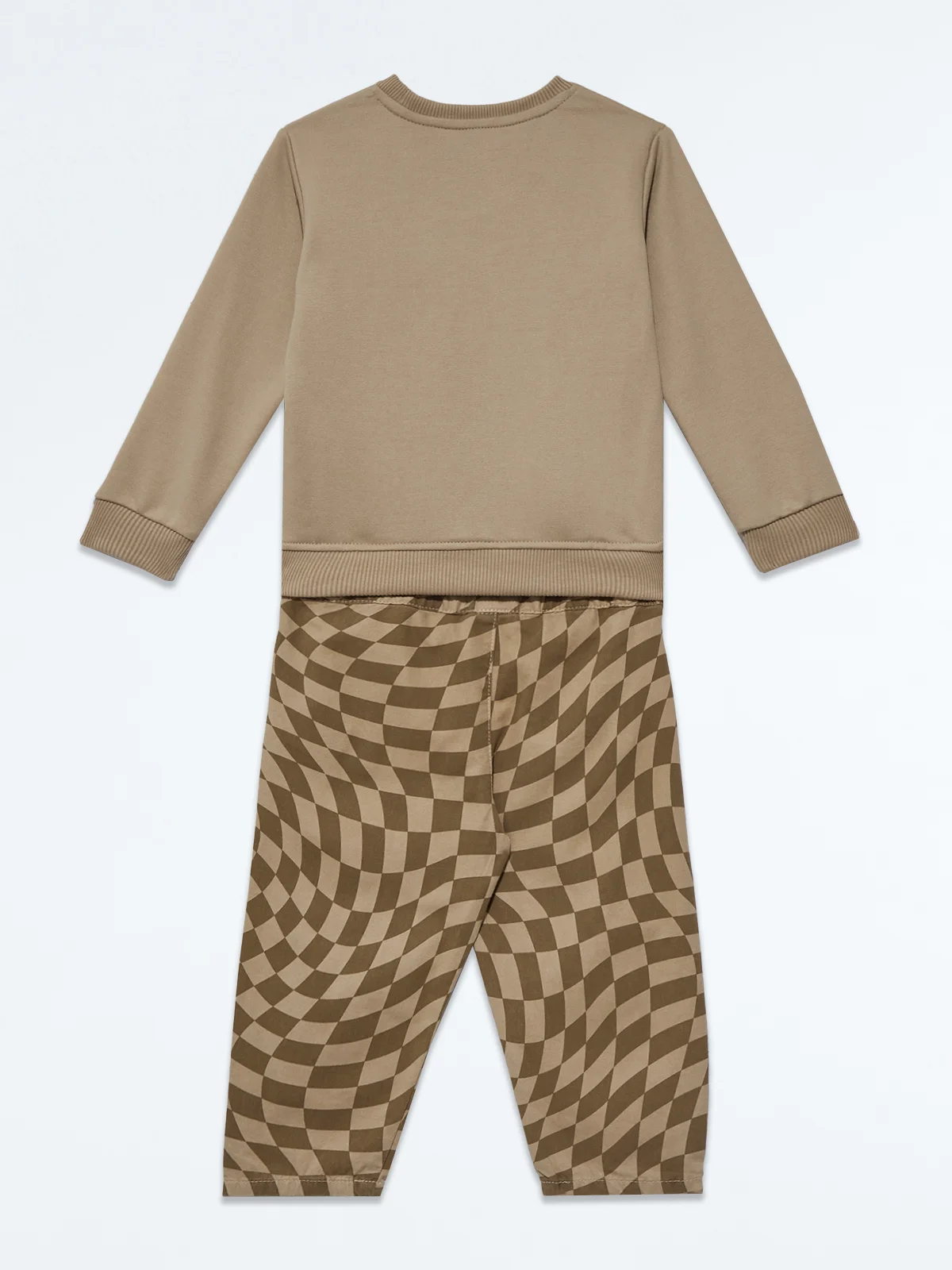 CONJUNTO POLO + PANTALÓN DE BUZO NIÑO BABY HARVEST PRINT - 4
