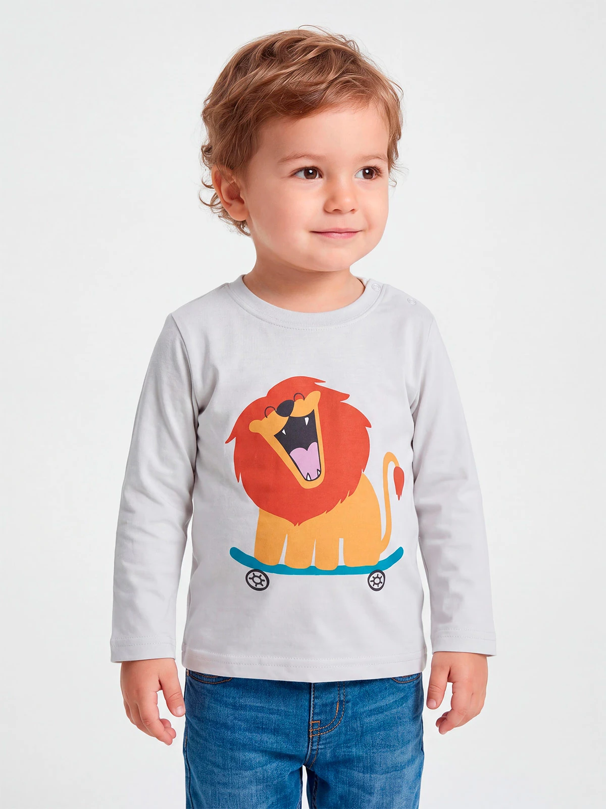 POLO BASPP MANGA LARGA ALGODÓN BEBE NIÑO BABY HARVEST - 1