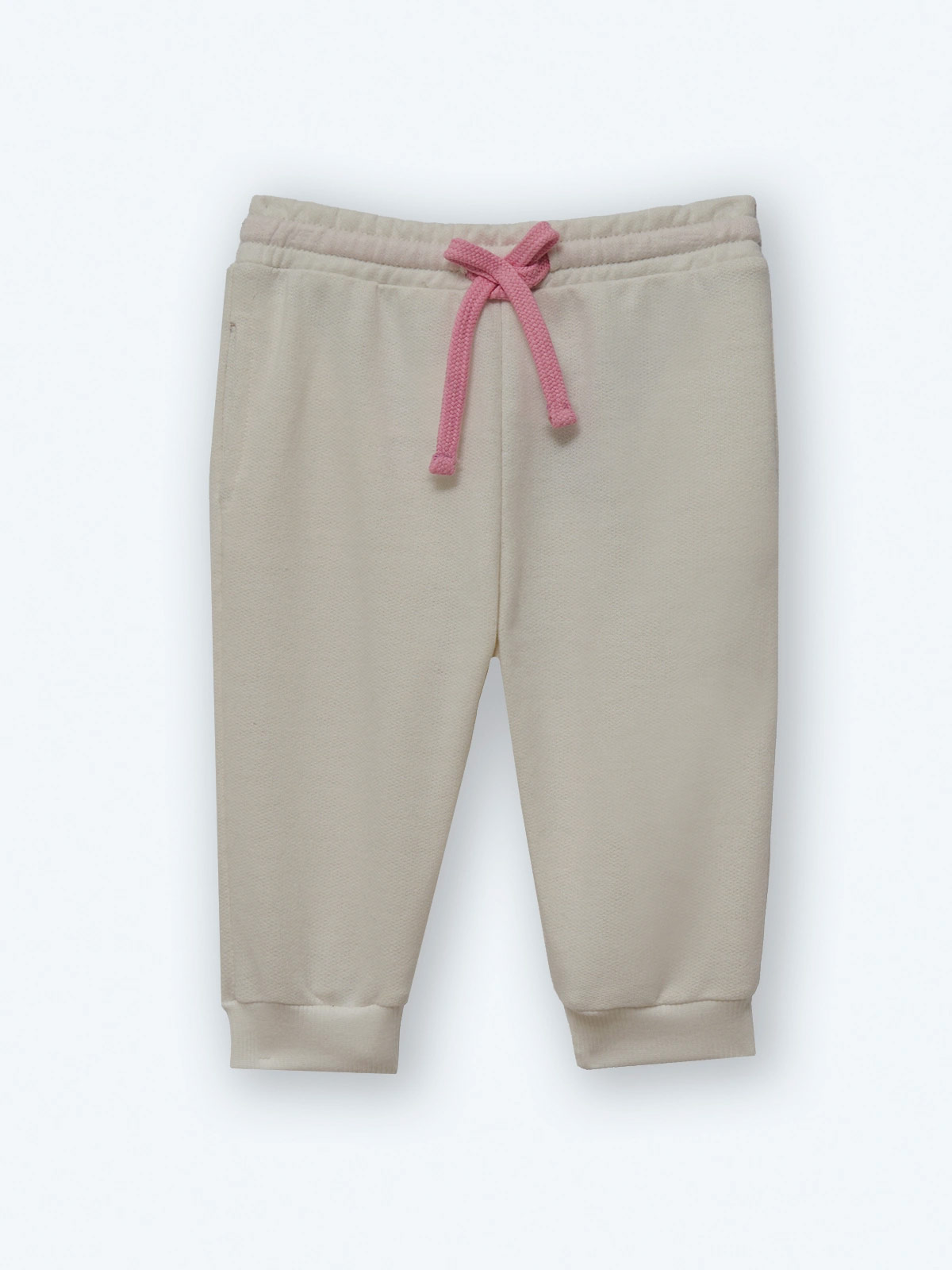 PANTALÓN DE BUZO ALGODÓN NIÑA BABY HARVEST BÁSICO - 1