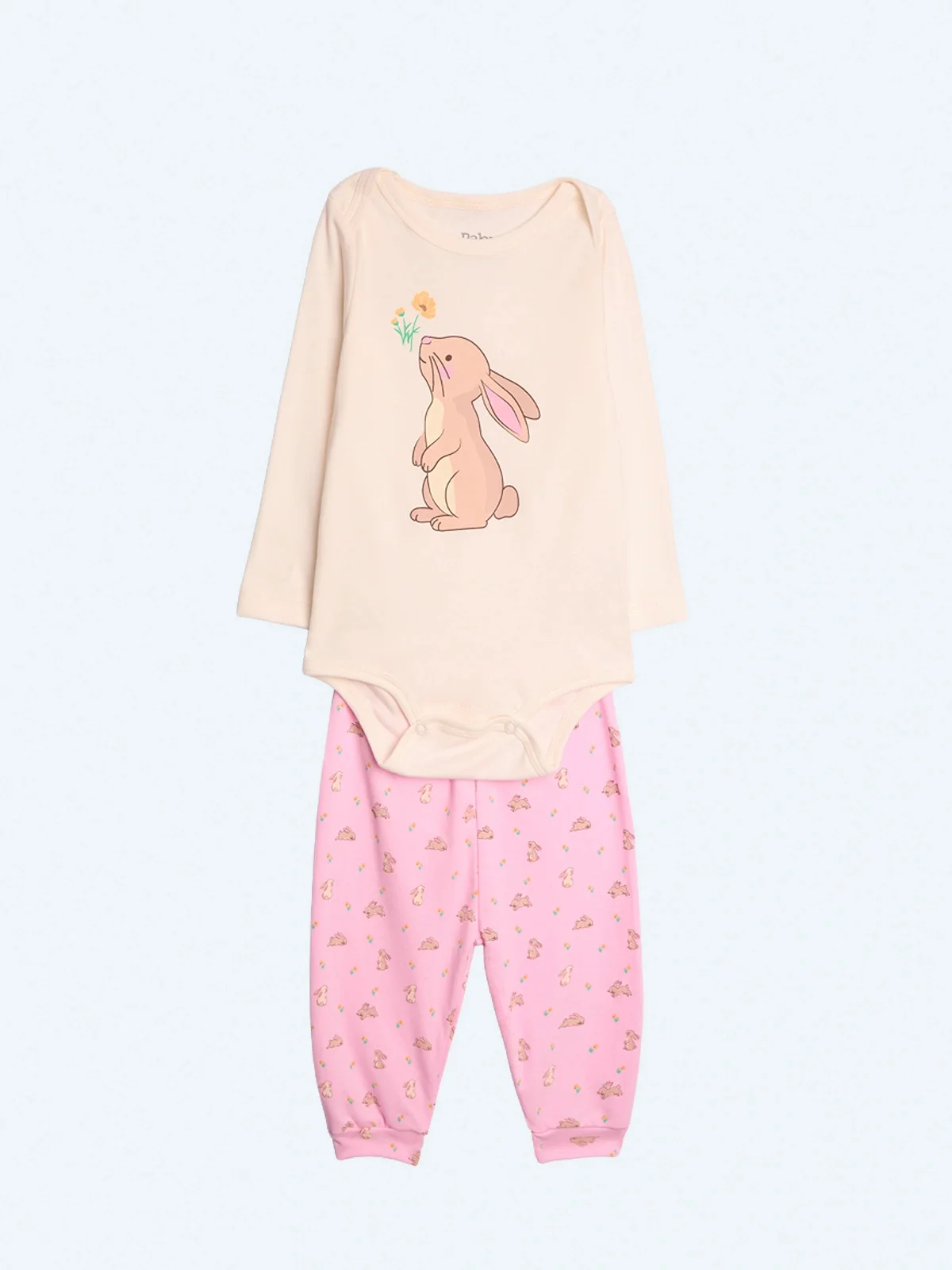 CONJUNTO BODY + PANTALÓN ALGODÓN NIÑA BABY HARVEST - 1
