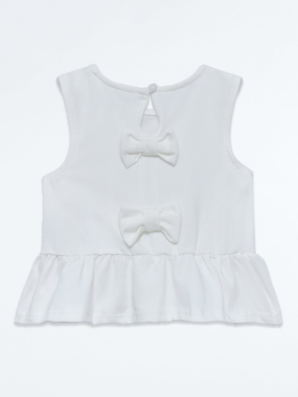 POLO MANGA CORTA ALGODÓN NIÑA BABY HARVEST LAZOS - 2