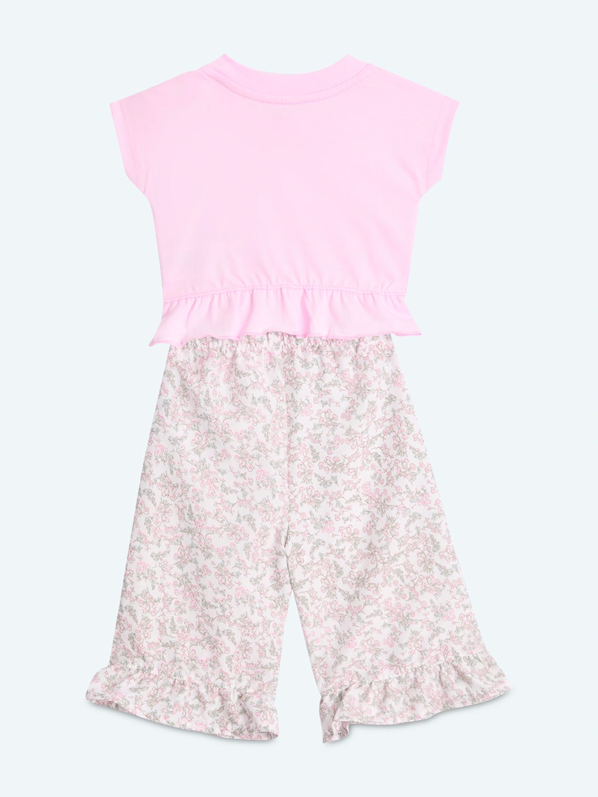 CONJUNTO PARCHE POLO + PANTALON BEBE NIÑA BABY HARVEST - 2