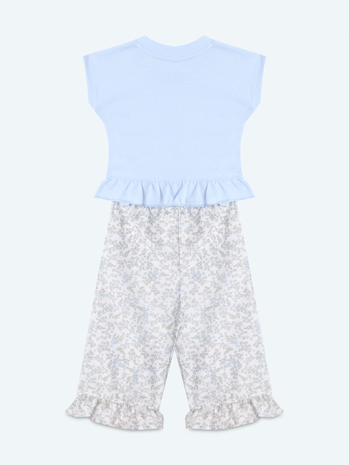 CONJUNTO PARCHE POLO + PANTALON BEBE NIÑA BABY HARVEST - 2