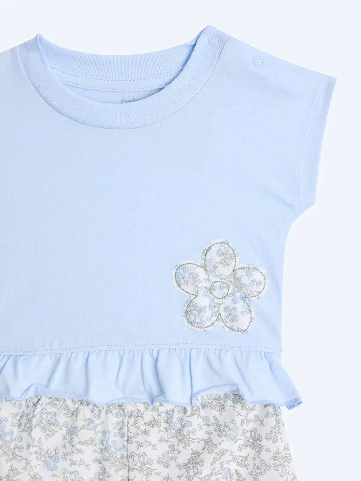 CONJUNTO PARCHE POLO + PANTALON BEBE NIÑA BABY HARVEST - 3