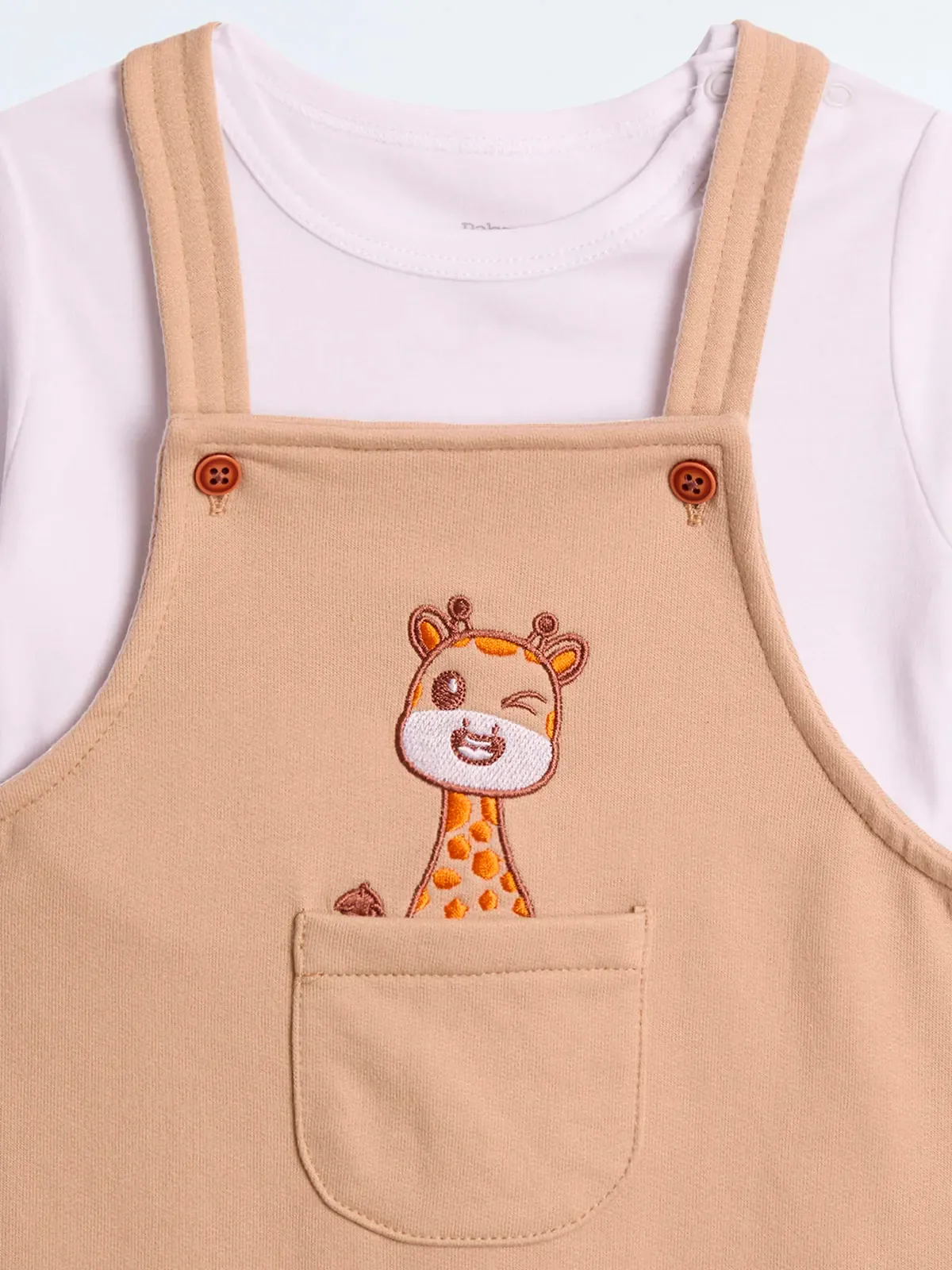 CONJUNTO BODY + JARDINERA ALGODÓN BEBÉ BABY HARVEST - 5