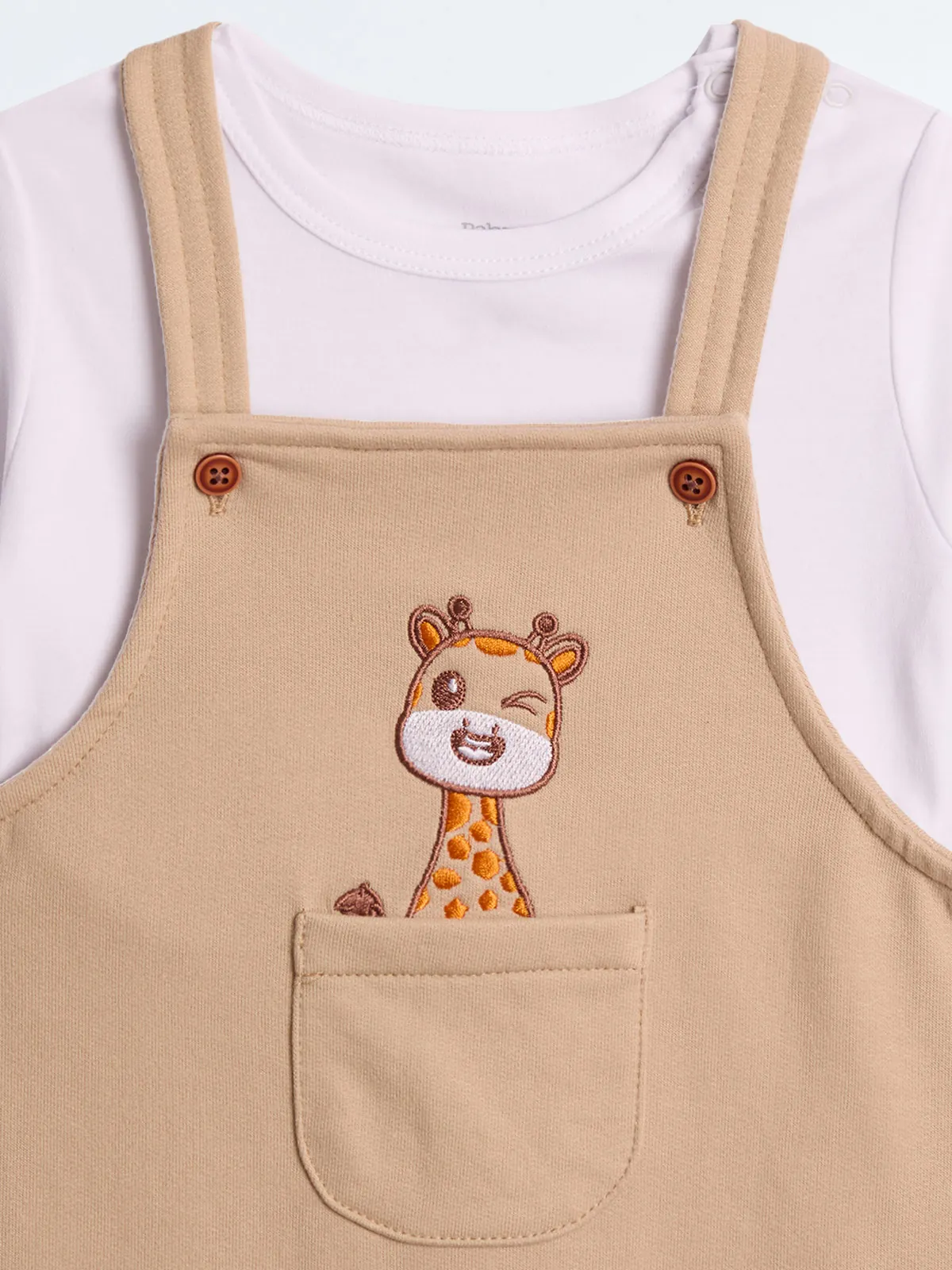 CONJUNTO BODY + JARDINERA ALGODÓN BEBÉ BABY HARVEST - 3