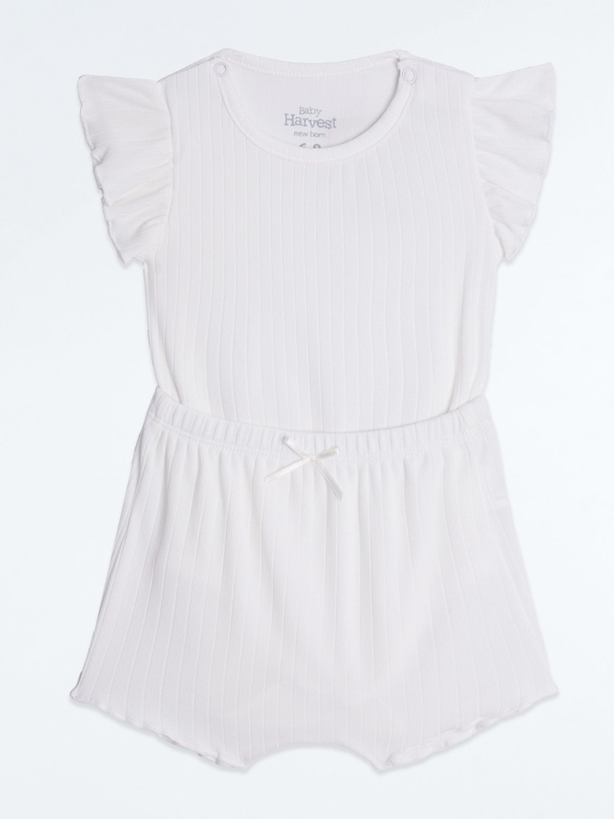CONJUNTO BODY + SHORT ALGODÓN NIÑA BABY HARVEST - 1