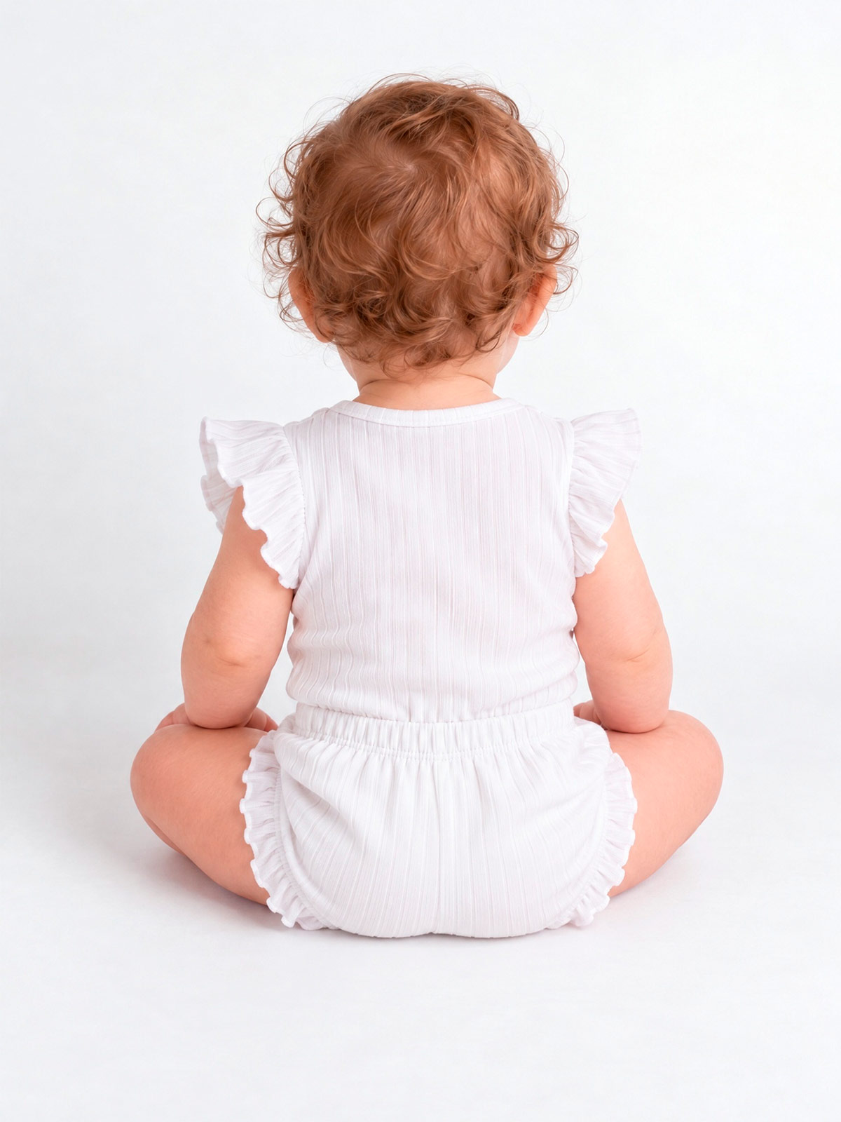 CONJUNTO BODY + SHORT ALGODÓN NIÑA BABY HARVEST - 2