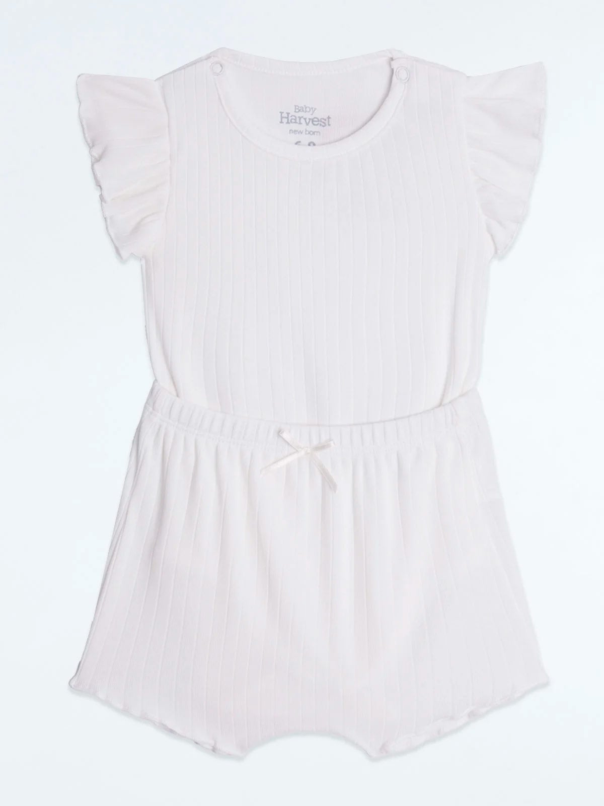 CONJUNTO BODY + SHORT ALGODÓN NIÑA BABY HARVEST - 3