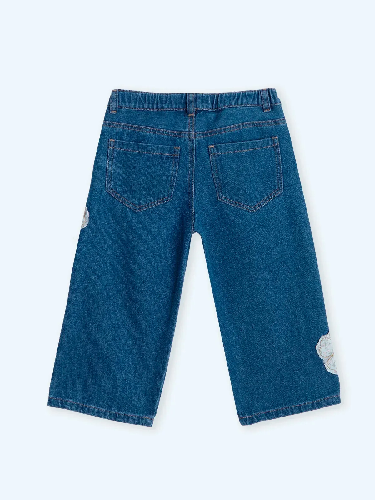 JEANS PARCHE BEBE NIÑA BABY HARVEST - 4