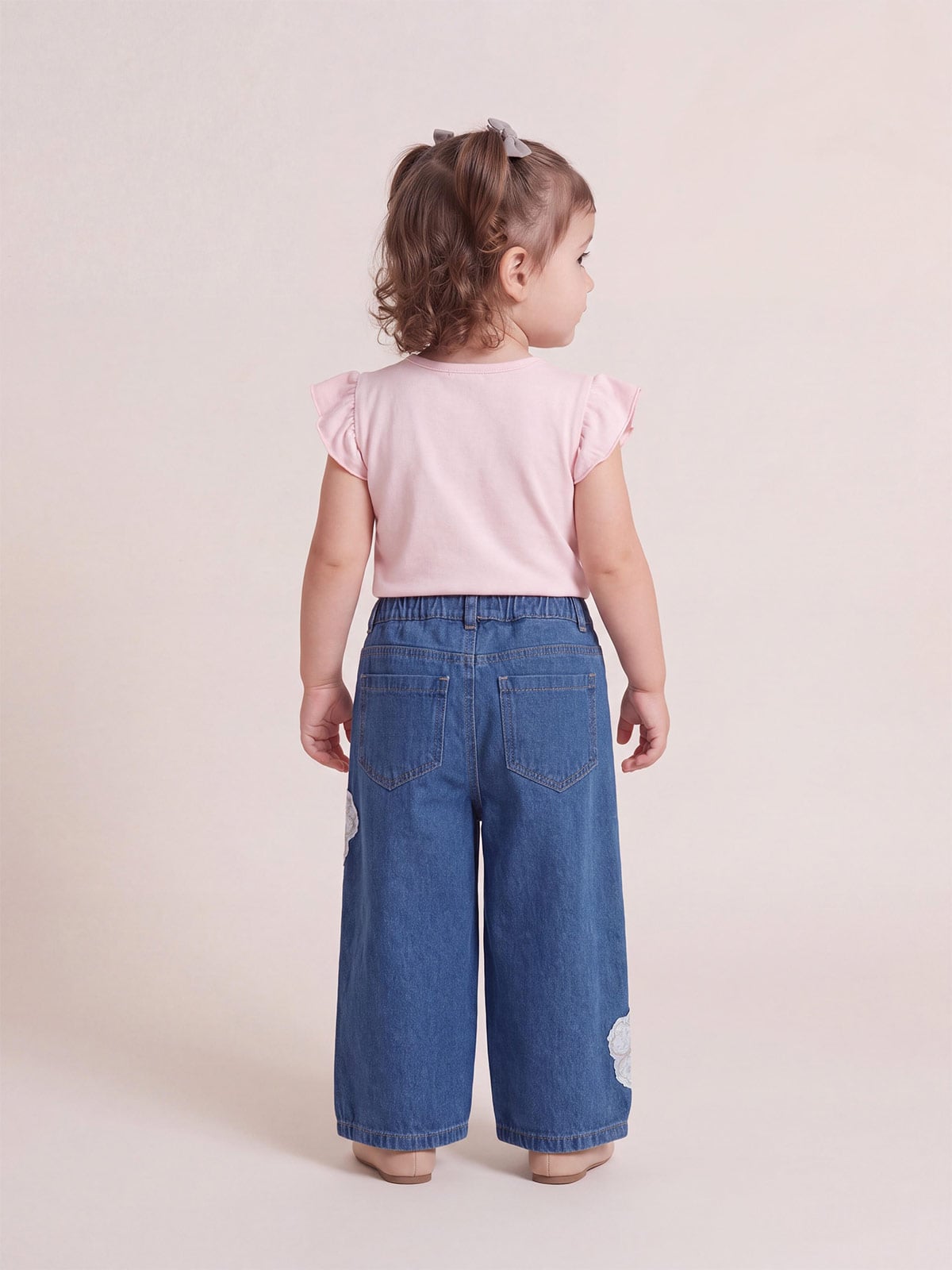 JEANS PARCHE BEBE NIÑA BABY HARVEST - 2