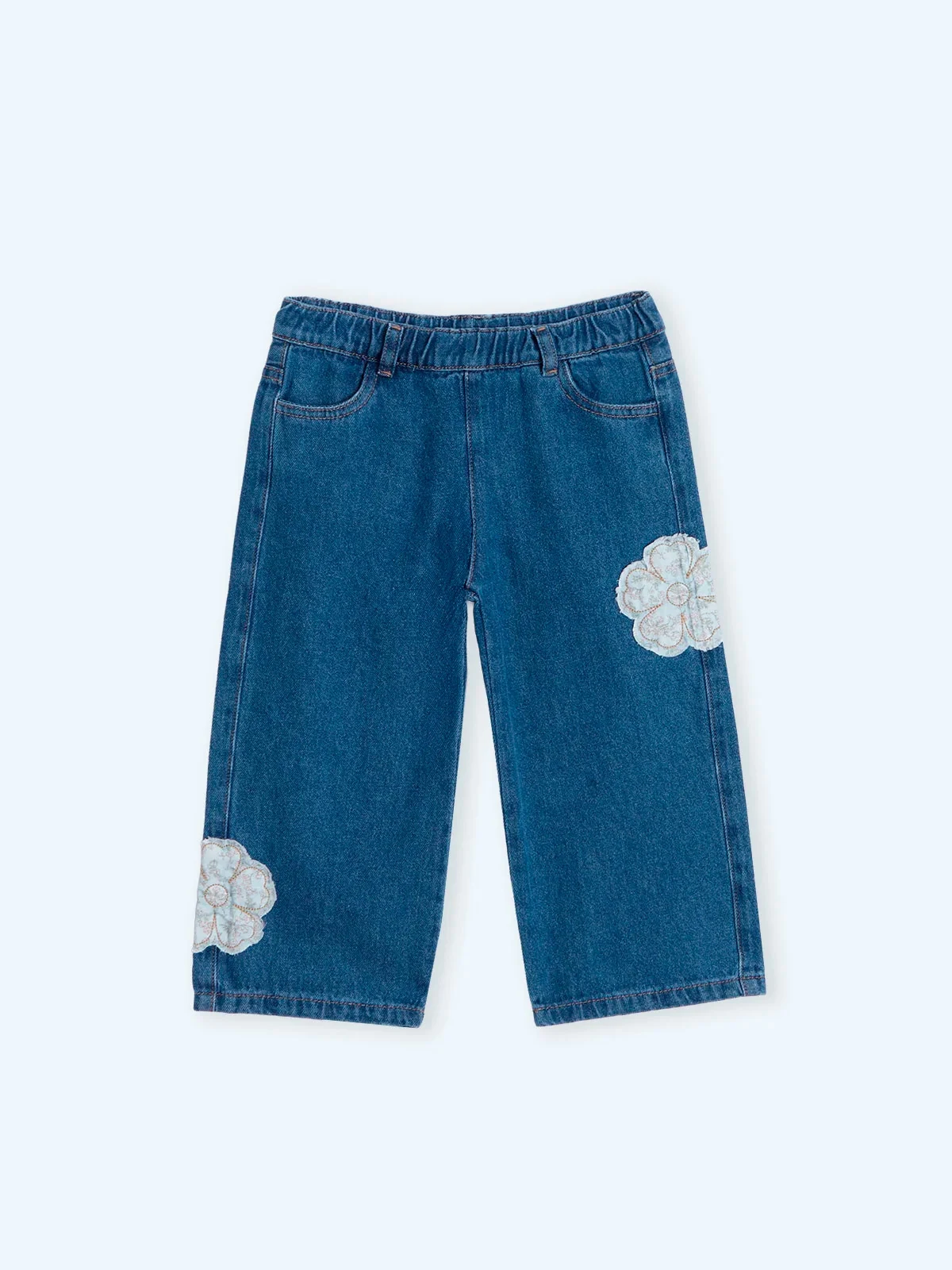 JEANS PARCHE BEBE NIÑA BABY HARVEST - 3