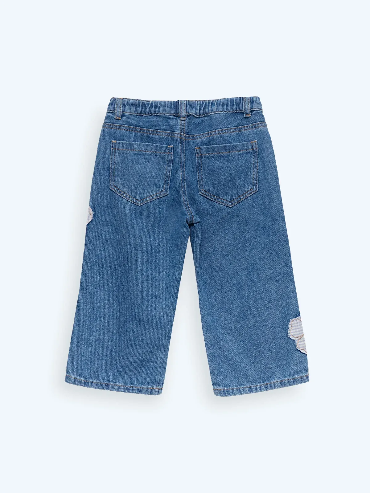 JEANS BEBÉ NIÑA BABY HARVEST PARCHE  - 2